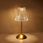 💡 Akku-Tischlampe im Retro-Design – Touch-Steuerung mit 3 Lichtfarben und elegantem goldfarbenem Finish