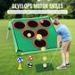 ⛳ Golf-Spielset mit Ziel und Abschlagmatte – Spaßiges Freizeitspiel für drinnen und draußen
