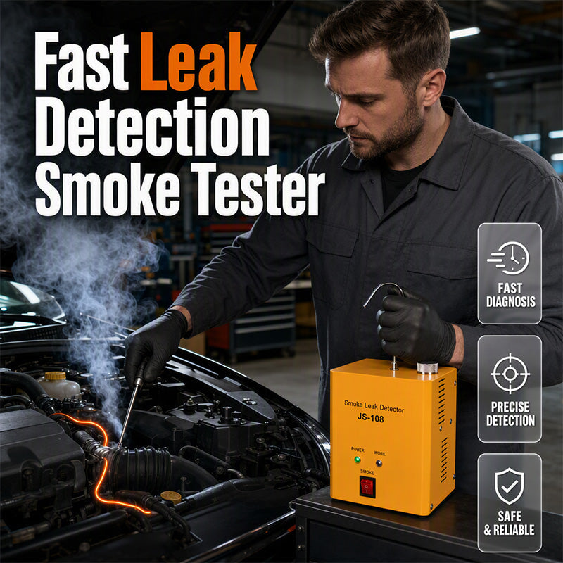 🚗💨 Kfz-Rauchlecktester – Lecksuchgerät zur Diagnose von Lecks in Ansaug-, Abgas-, Kraftstoff- und Klimasystemen