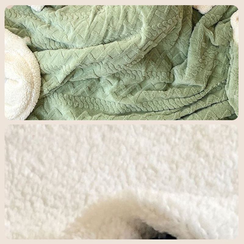 🛋️ Flauschige Flanelldecke – Weiche Kuscheldecke für Sofa, Bett und gemütliche Nickerchen