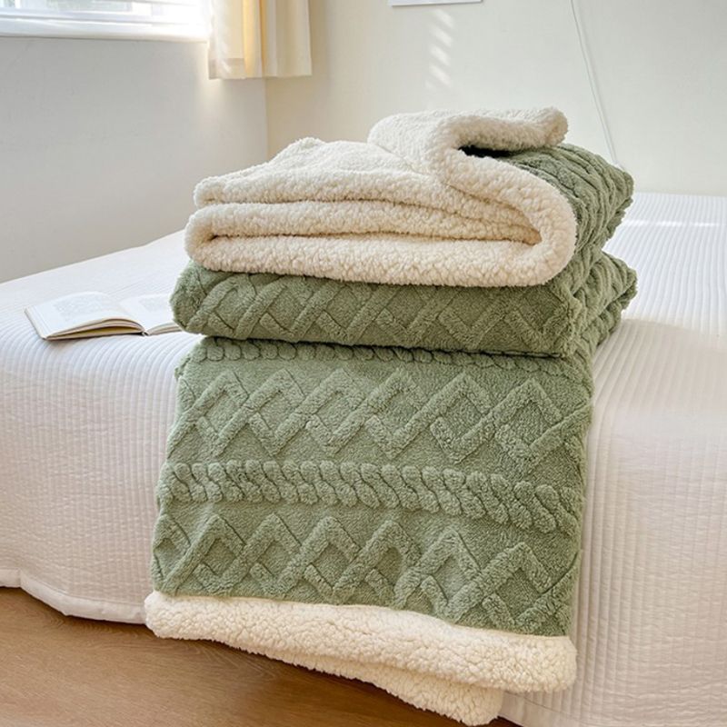 🛋️ Flauschige Flanelldecke – Weiche Kuscheldecke für Sofa, Bett und gemütliche Nickerchen