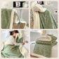🛋️ Flauschige Flanelldecke – Weiche Kuscheldecke für Sofa, Bett und gemütliche Nickerchen
