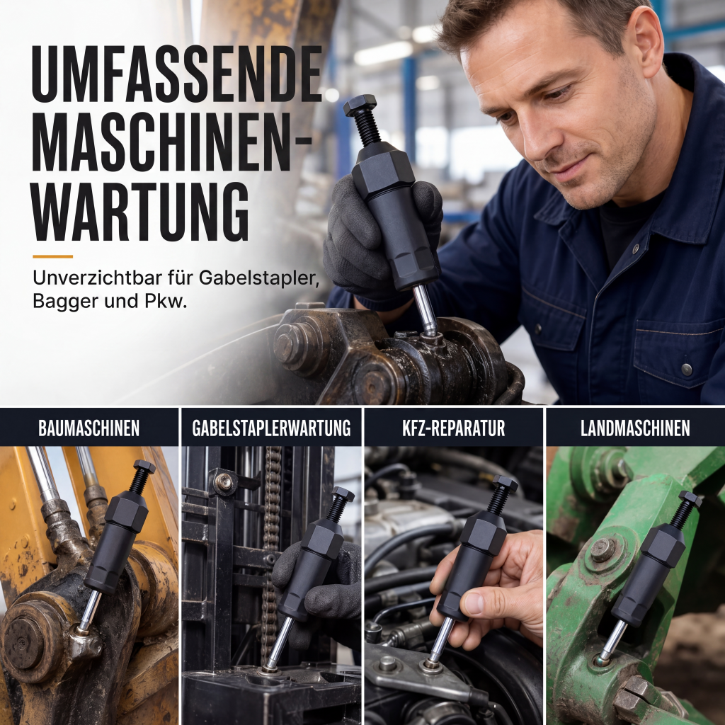 🔧 50 % RABATT! 🚗 Schmiernippel-Entstopfer – Verstopfte Gelenke in Sekunden frei – Spart Schmierfett, spart Zeit 🔩