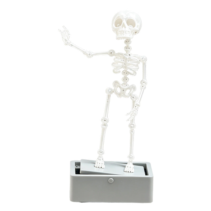 💀 50 % Rabatt! Tanzender Totenkopf für Aquarium – Bewegliche Unterwasser-Dekoration für Fischbecken