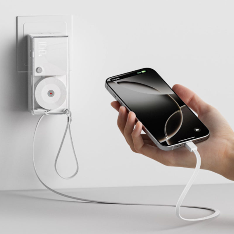 🔋 3-in-1 Powerbank im Schallplatten-Design – Kompakter Schnelllader mit integriertem Kabel für unterwegs