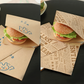 🥪 Fettabweisende Sandwich-Papiertüten – Saubere & Praktische Verpackung für Burger, Sandwiches und Snacks