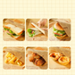 🥪 Fettabweisende Sandwich-Papiertüten – Saubere & Praktische Verpackung für Burger, Sandwiches und Snacks