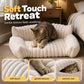 🐾 50% RABATT! ☁️ Gemütliches Sofa-Haustierbett, weiche Polsterung, rutschfester Boden, perfekt für Katzen und Hunde🛋️✨