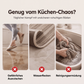 🏠 Küchenläufer mit rutschfester Unterseite – Schmutzabweisend und pflegeleicht für einen sauberen Küchenboden