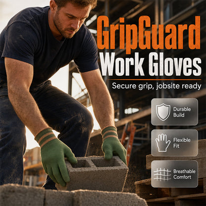 Flexible Breathable Non-Slip Work Gloves