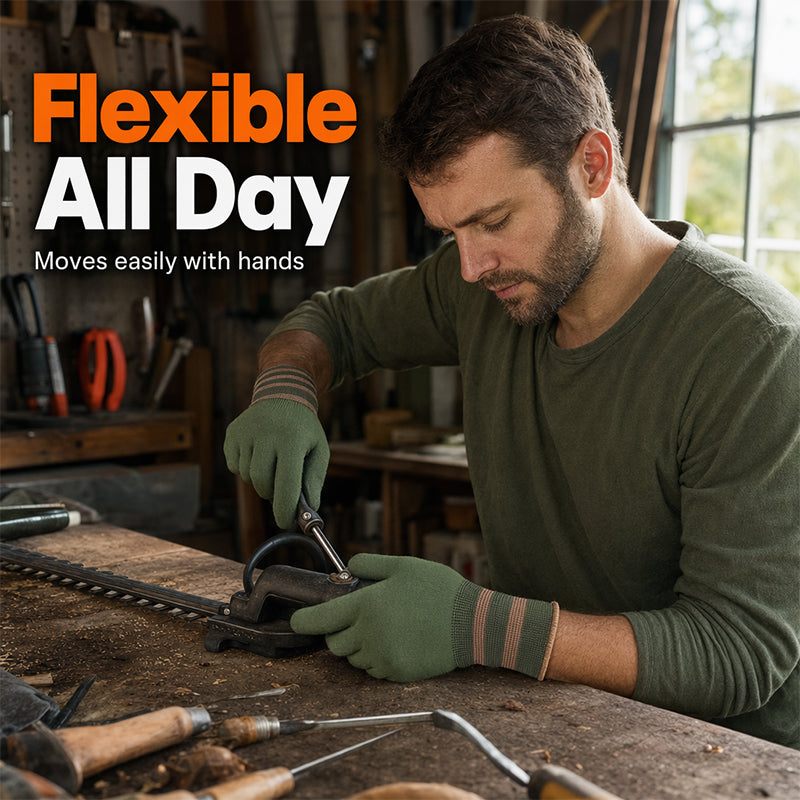 Flexible Breathable Non-Slip Work Gloves