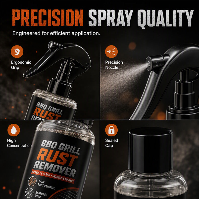 🔥⏰ 2+1 GRATIS nur für kurze Zeit – Grillrost-Rostentferner Spray für die Entfernung von Rost und hartnäckigen Ablagerungen🍖