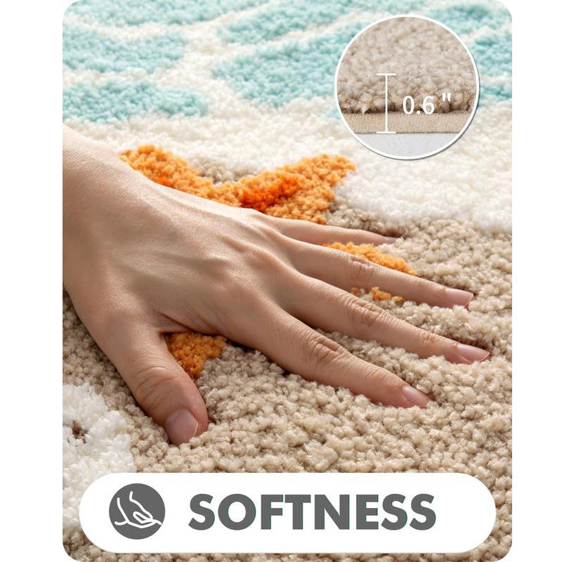 Florteppich – saugfähig, rutschfest, vielseitig für Bad, Schlafzimmer & Flur🛁🚪
