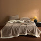 🛋️✨ Doppellagige Kuscheldecke aus weichem Stoff – Extra warme Sofadecke für Zuhause, Sofa und Bett