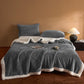 🛋️✨ Doppellagige Kuscheldecke aus weichem Stoff – Extra warme Sofadecke für Zuhause, Sofa und Bett