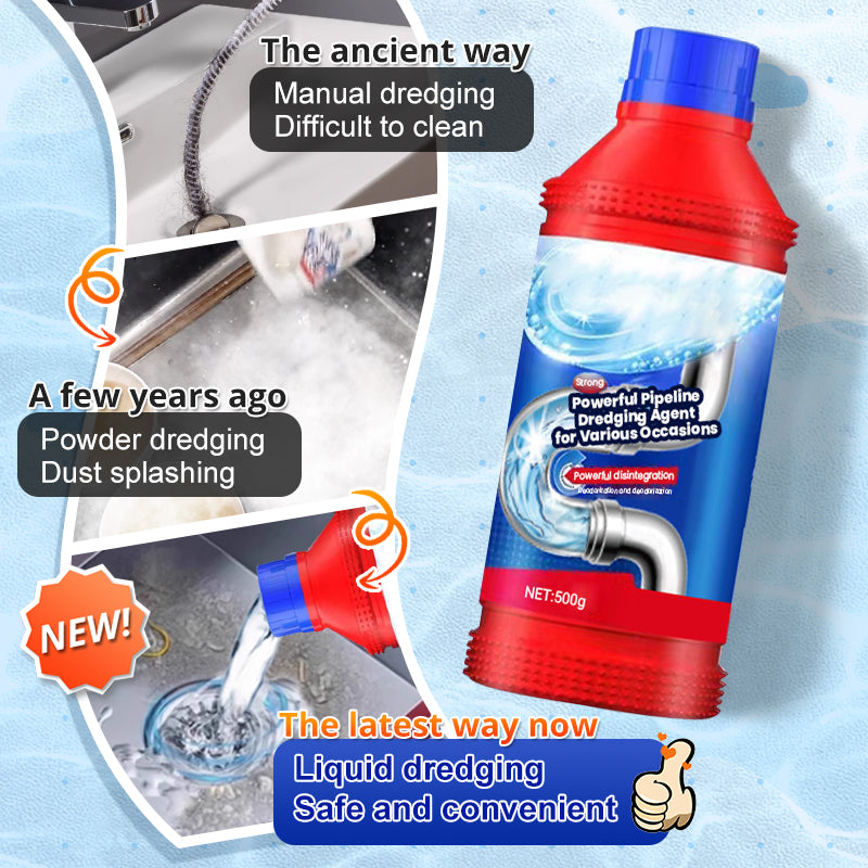 🚿⏰ 2+1 GRATIS nur für kurze Zeit! Universal Abflussreiniger – Löst Verstopfungen und entfernt unangenehme Gerüche