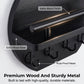 Wall Mount Key Holder with Shelf & Hooks