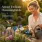 🐝🌸 Keramik-Bienenfutterstelle mit Vergissmeinnicht-Blume – Handgemachte Gartendeko für Garten, Balkon und Terrasse