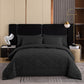 🛏️50 % RABATT⏰ 3‑teiliges gestepptes Bettwäsche‑Set, weich & gemütlich fürs Schlafzimmer
