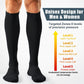 🏃‍♀️🏃 Elastische Kompressionssocken für Damen & Herren – Knielange Sportsocken für Fitness, Laufen und Outdoor