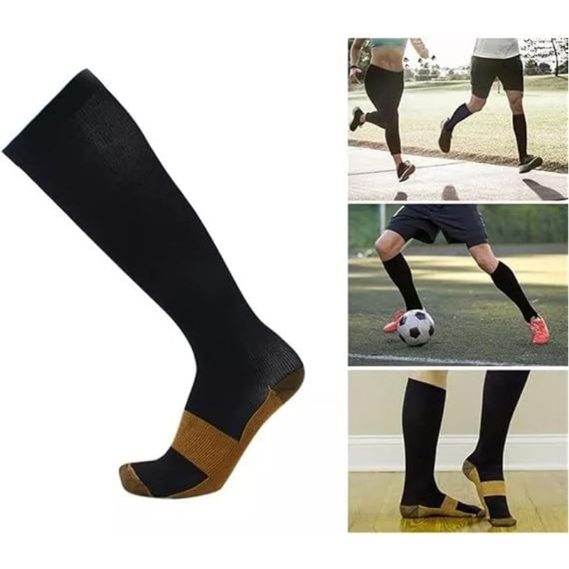 🏃‍♀️🏃 Elastische Kompressionssocken für Damen & Herren – Knielange Sportsocken für Fitness, Laufen und Outdoor