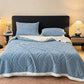 🌸🛋️ Kuschelige Teddy-Decke mit Blumenmuster – Weiche und warme Wohndecke für Sofa und Bett