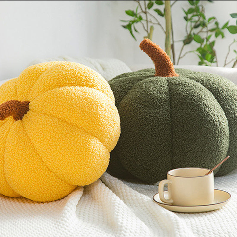 🍂🎃 Kuscheliges Kürbiskissen – Flauschige Herbstdekoration für Sofa, Sessel und Schlafzimmer