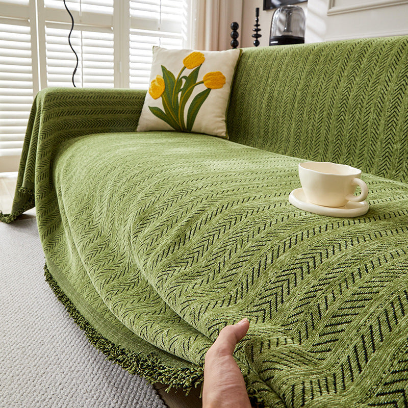 🔥 50% RABATT! 🛋️ Altes Sofa im neuen Look! Weicher Chenille Sofabezug mit elegantem Herringbone-Design