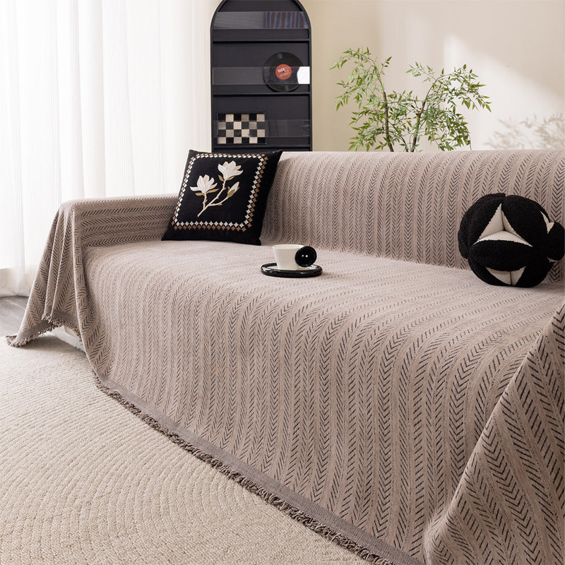 🔥 50% RABATT! 🛋️ Altes Sofa im neuen Look! Weicher Chenille Sofabezug mit elegantem Herringbone-Design
