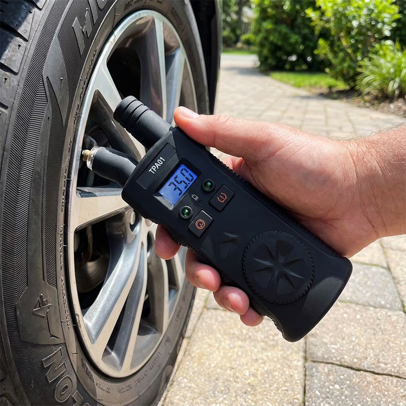 🔥 50% RABATT! 🚗 Digitaler Reifendruckmesser – Präzises Reifenprüfgerät mit LCD-Anzeige