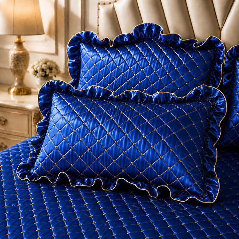 🛏️ 50 % Rabatt – Hochwertiger gesteppter Bettrock im eleganten French-Hotel-Look ✨