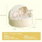 Semi-Enclosed Cradle Cat Bed