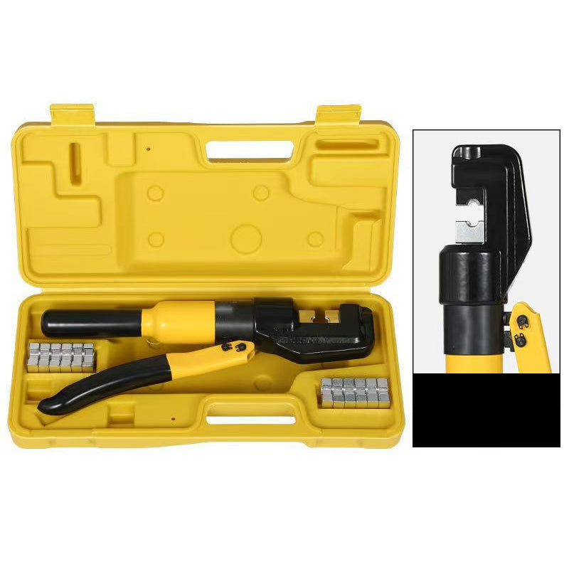 🔥 50% RABATT! 🔧 Hydraulische Crimpzange – Professionelle Kabelschuh Presszange für Kupfer & Aluminium