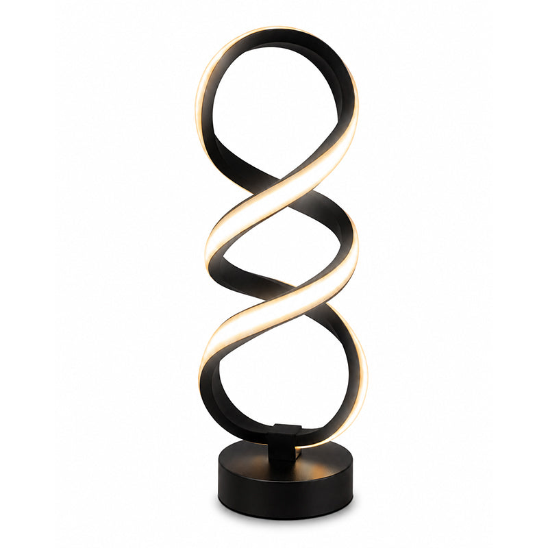 ✨ Nur für kurze Zeit: 50 % Rabatt – Elegante LED-Tischleuchte im Spiral-Design aus Aluminium mit 3 Lichtfarben & USB-Stromversorgung