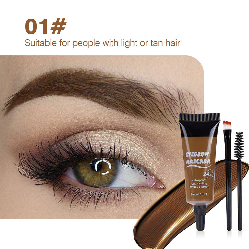🔥1 KAUFEN, 1 GRATIS! 💕 Wasserfeste 24-Stunden-Augenbrauenfarbe – langanhaltend & wischfest