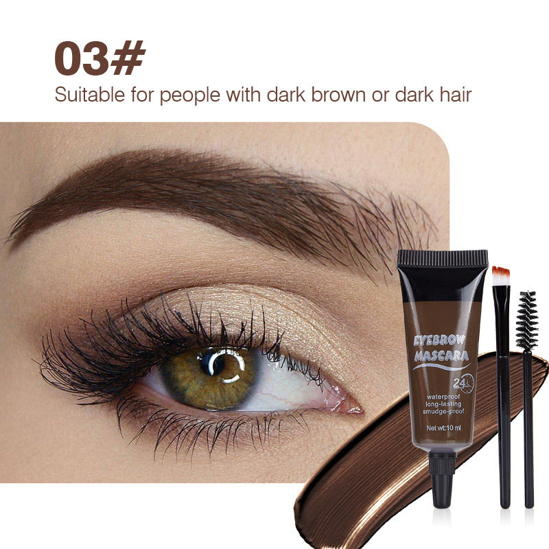 🔥1 KAUFEN, 1 GRATIS! 💕 Wasserfeste 24-Stunden-Augenbrauenfarbe – langanhaltend & wischfest