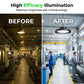 💡🏭 200W UFO LED Hallenleuchte – Hochleistungs-Hallenstrahler für Lagerhallen, Werkstätten und Industriebeleuchtung