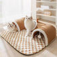 🐱🏠 Katzenbett mit Spieltunnel – Faltbarer Katzentunnel und gemütlicher Rückzugsort für Katzen