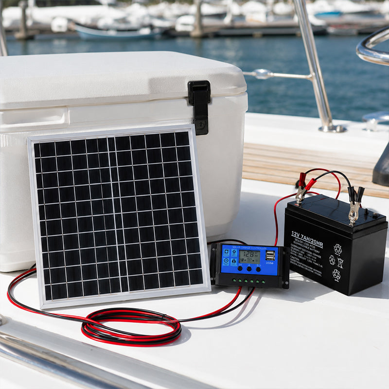 ☀️🔋 12W Solarpanel mit IP65 Wasserschutz – 12V Photovoltaik-Modul zum Laden und für Outdoor-Anwendungen
