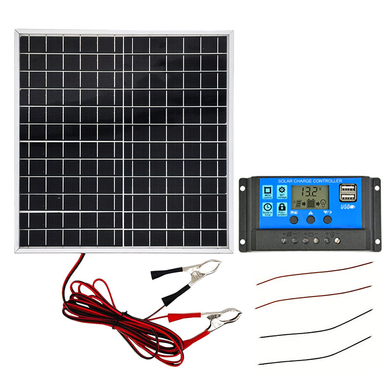 ☀️🔋 12W Solarpanel mit IP65 Wasserschutz – 12V Photovoltaik-Modul zum Laden und für Outdoor-Anwendungen