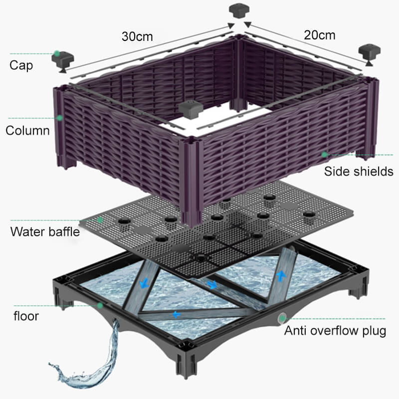 Multifunctional Vegetable Planting Box