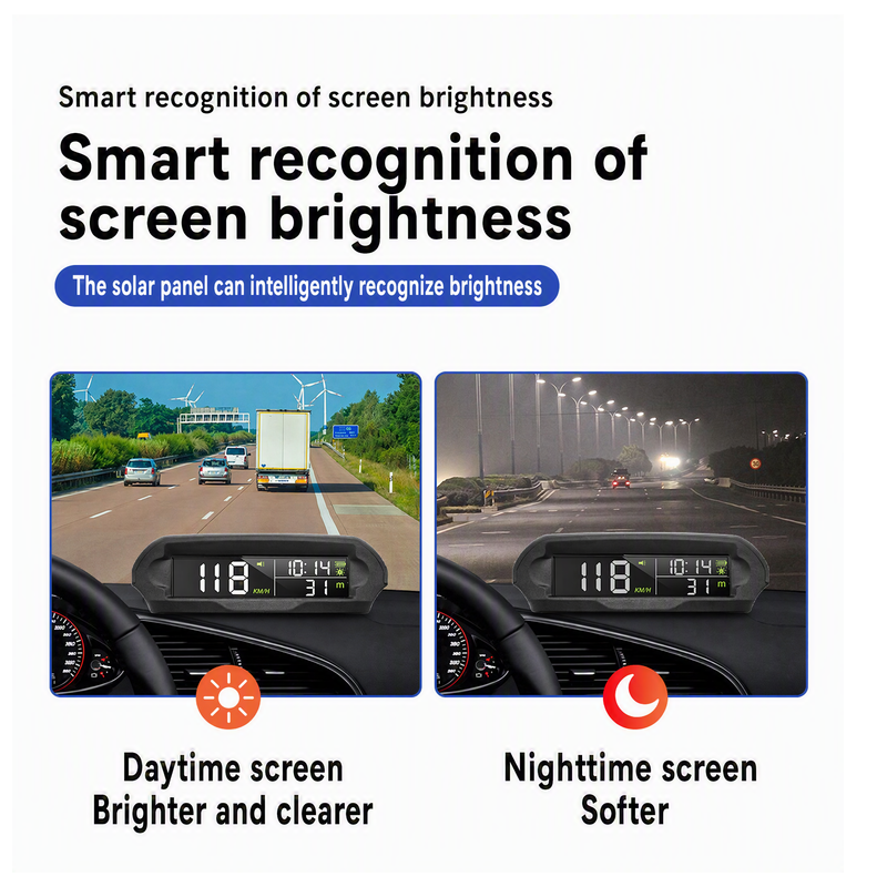 Solar Car GPS Head-Up Display