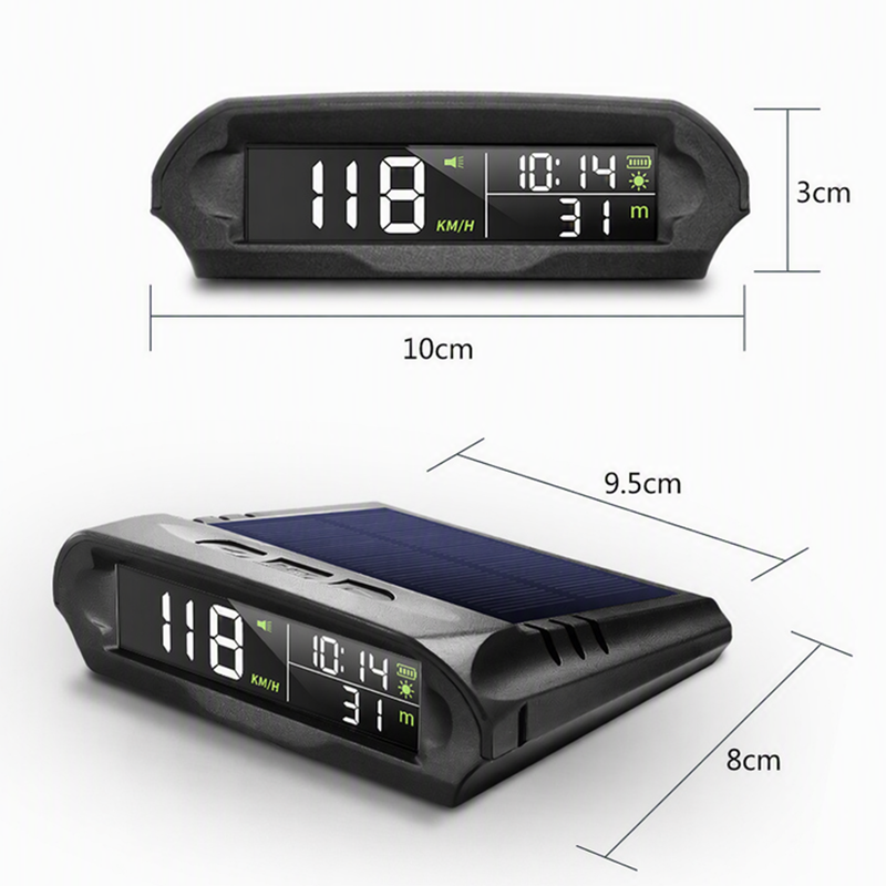 Solar Car GPS Head-Up Display