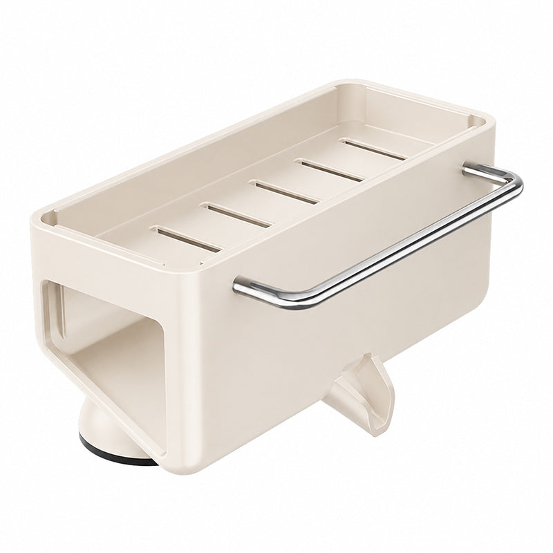 Stainless Steel Kitchen Sink Suction Cup Organizer