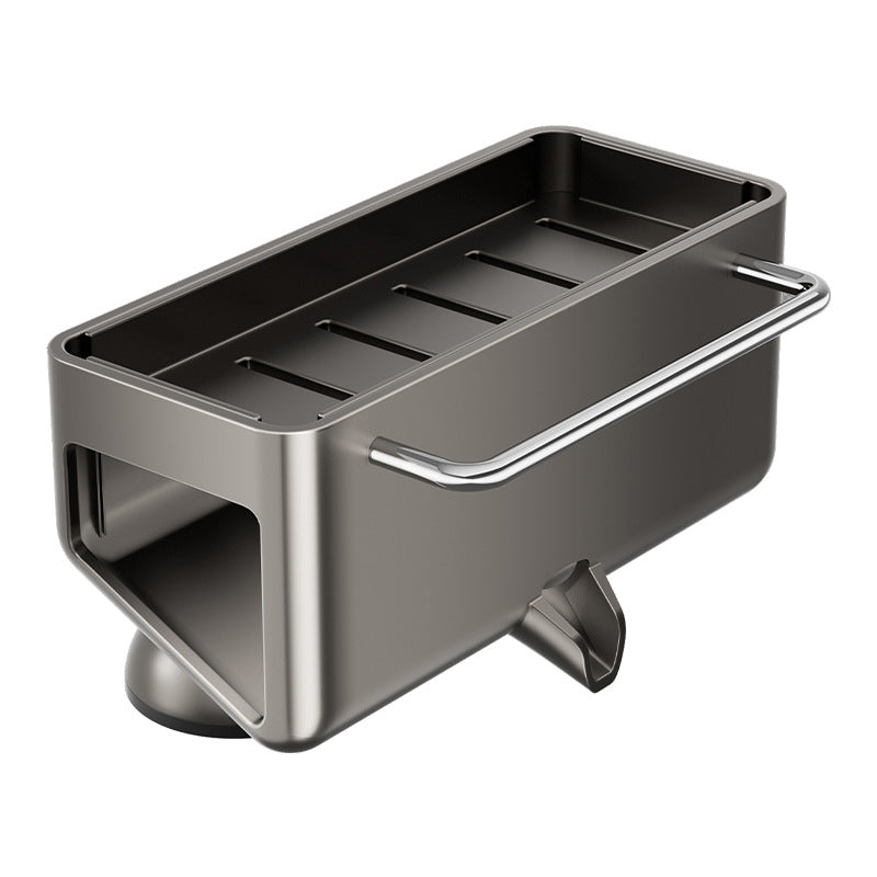 Stainless Steel Kitchen Sink Suction Cup Organizer