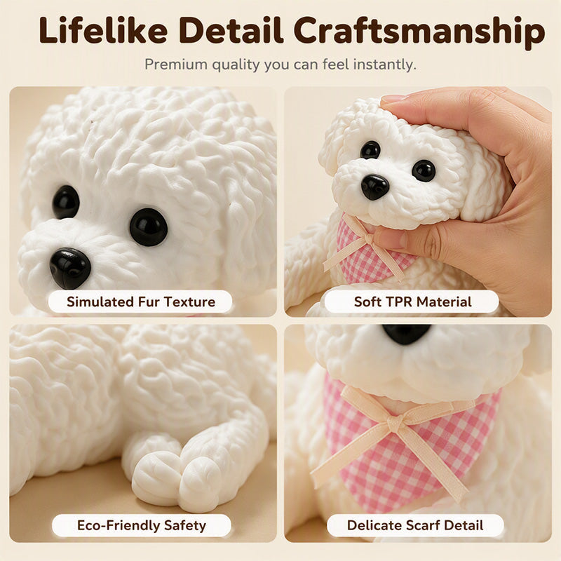 Cute Squishy Teddy Dog Stress Relief Toy