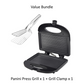🔥 Nur für kurze Zeit: 50 % Rabatt! 🥪 4-in-1 Sandwichmaker – Waffeln, Toast & Grillgerichte in einem Gerät