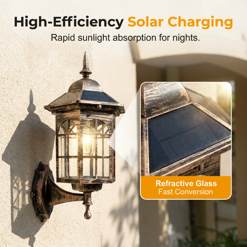 ☀️ Outdoor Solar Wall Light with Motion Sensor – Easy, Safe & No Wiring Needed 🏡💡