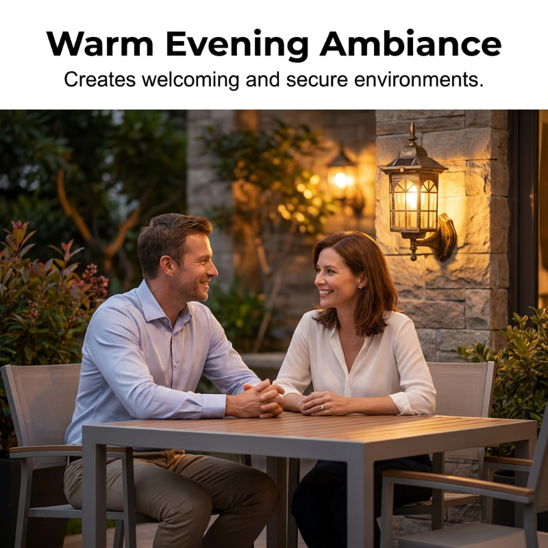 ☀️ Outdoor Solar Wall Light with Motion Sensor – Easy, Safe & No Wiring Needed 🏡💡