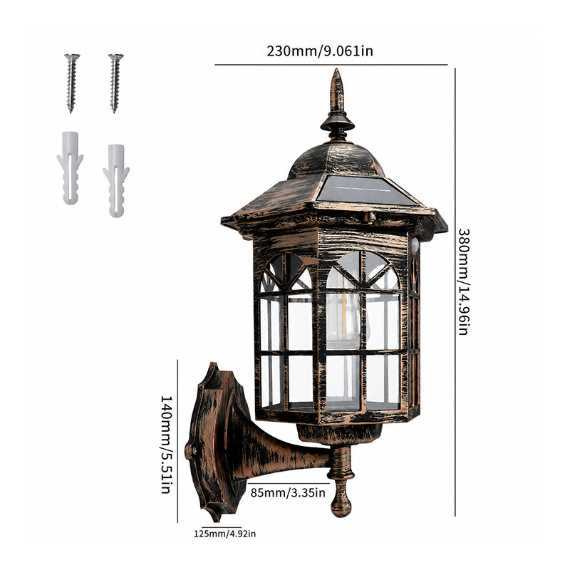 ☀️ Outdoor Solar Wall Light with Motion Sensor – Easy, Safe & No Wiring Needed 🏡💡